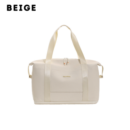 Locaupin Stylish Expandable Luggage Bag Waterproof Travel Large Capacity Storage High Quality Handbag with Multiple Compartment