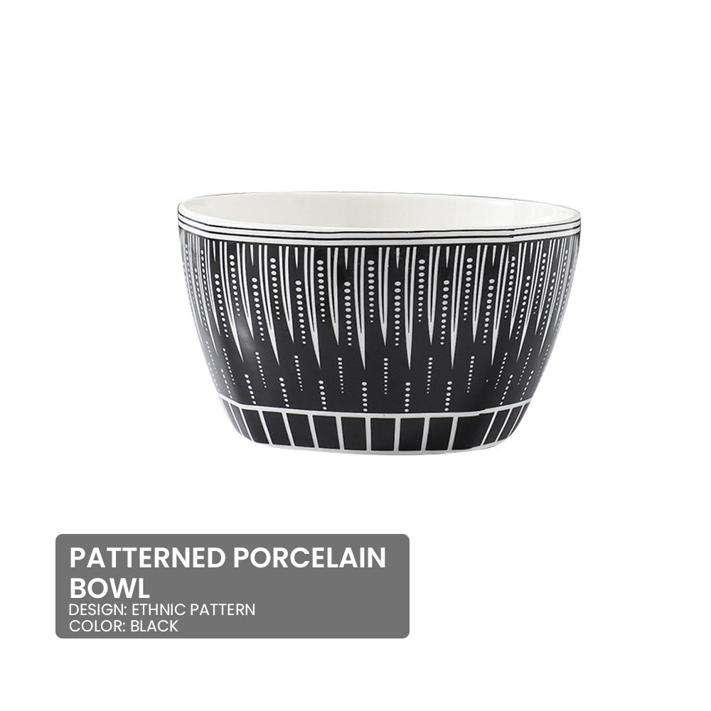 Locaupin Traditional Japanese Porcelain Rice Bowl Ramen Soup Side Dish Dip Sauce Appetizer Serving Plate Microwavable Oven Safe Dinnerware