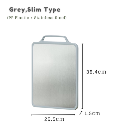 Locaupin Double-Sided Chopping Board with Hidden Knife Sharpener and Bottom Bracket Standing Design Multipurpose Kitchen Use