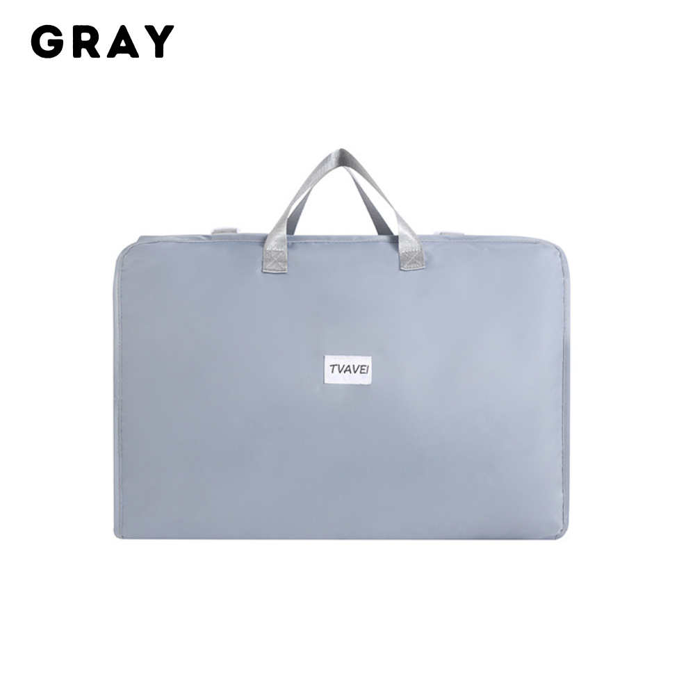 Locaupin Hanging Bag Travel Storage Multi-Compartment Luggage Organizer with Portable Handle