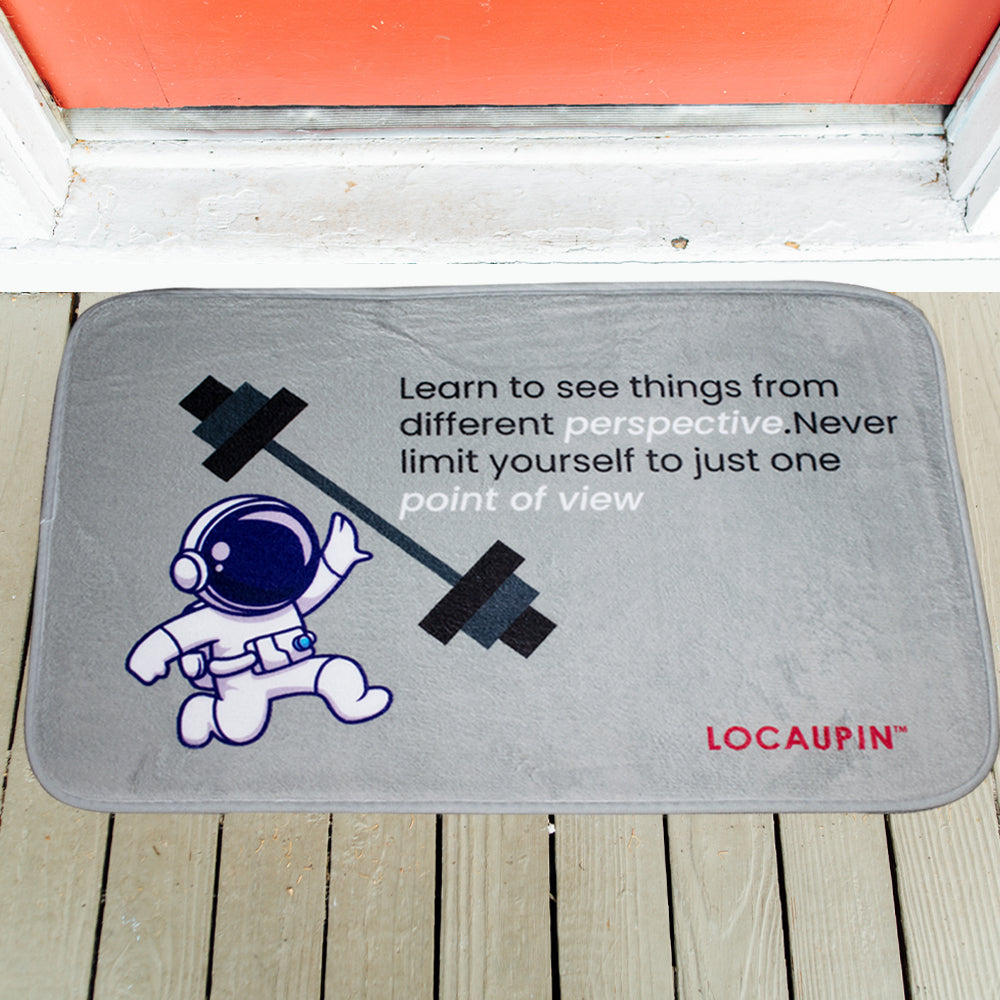 Locaupin Small Indoor Floor Carpet Rug Soft Creative Print Home Decor For Kids Nursery Living Room Bedroom Front Door Mat (40*60cm)