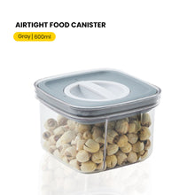 Load image into Gallery viewer, Locaupin Airtight Food Container with Easy Open and Lock Lid Dry Food Canister Cereal Candy Pasta Stackable Kitchen Pantry Transparent Organizer Storage (PET Plastic)
