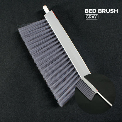 Locaupin Soft Bristles Bed Brush Sofa Hair Dust Remover Portable Household Cleaning Hand Broom Sweeper Furniture Car Couch