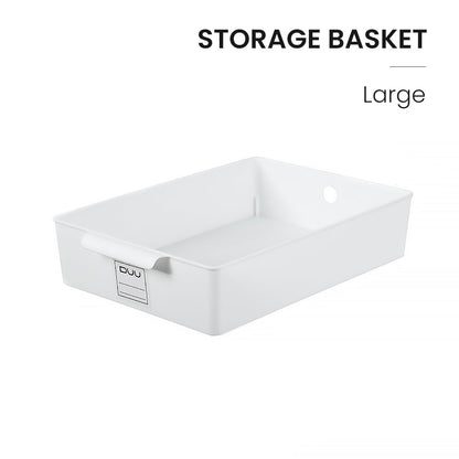 Locaupin Large Multifunctional Sorting Storage Basket Organizer Box Space Saver Wardrobe Cabinet Drawer Type Shelf Set