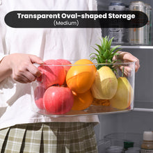 Load image into Gallery viewer, Locaupin Refrigerator PET Plastic Storage Kitchen Countertop Fridge Organizer Vegetable Fruits Container Bin Pantry Wardrobe Cosmetics
