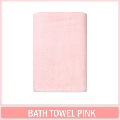 Locaupin 1PC Absorbent Soft Bath Towel Quick Dry Skin Friendly Multipurpose Body Wrap for Sport Yoga Spa Fitness Daily Use