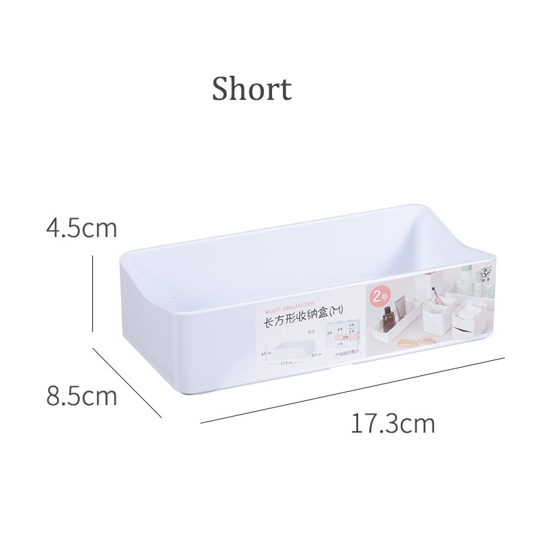 Locaupin Multipurpose Stackable Desktop Organizer Shelf Vanity Dresser Countertop Skincare Jewelry Cosmetic Storage Makeup Brushes Holder