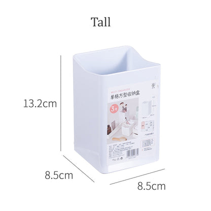 Locaupin Multipurpose Stackable Desktop Organizer Shelf Vanity Dresser Countertop Skincare Jewelry Cosmetic Storage Makeup Brushes Holder