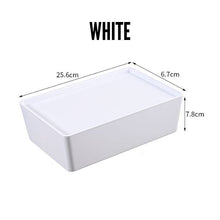 Load image into Gallery viewer, Locaupin Multipurpose High Quality Organizer With Lid Space Saver Dustproof Storage Box For Room Kitchen Bathroom Office Cosmetic
