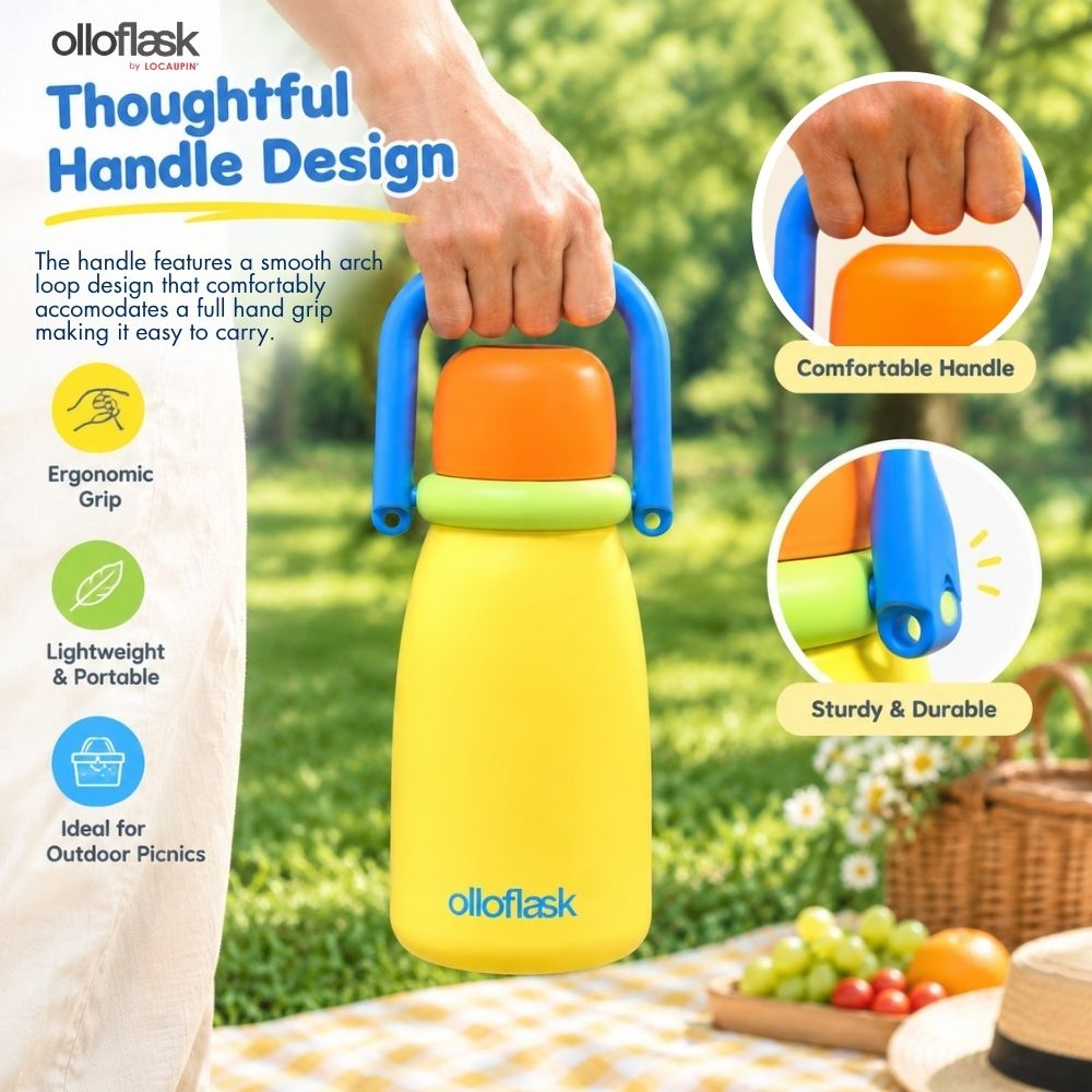 Locaupin SpringPop Series (24oz) Vacuum Flask Sip Insulated Water Tumbler