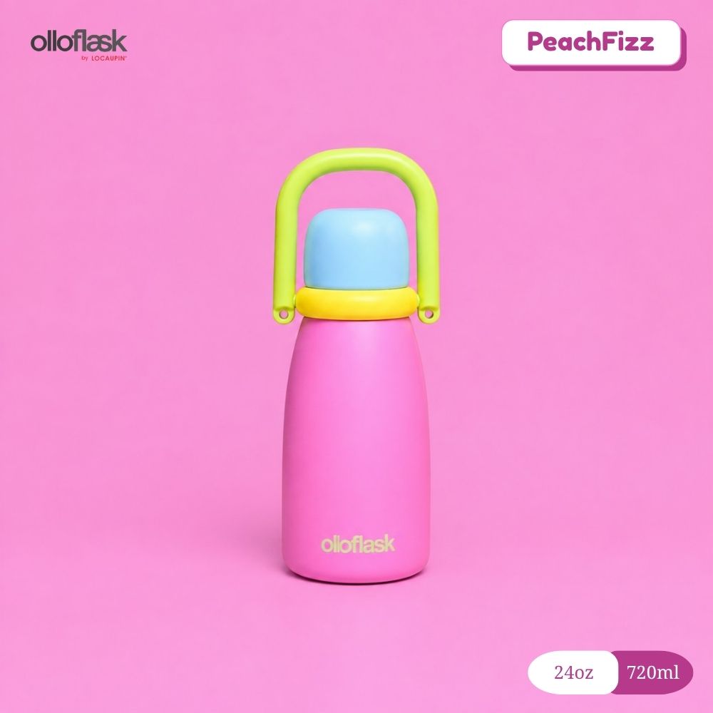 Locaupin SpringPop Series (24oz) Vacuum Flask Sip Insulated Water Tumbler