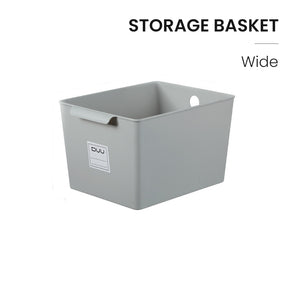 Locaupin Medium Multifunctional Sorting Storage Basket Organizer Box Space Saver Wardrobe Cabinet Drawer Type Shelf Set