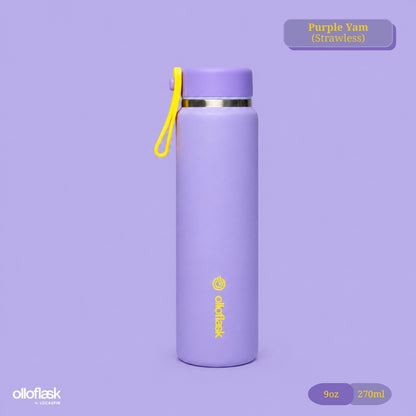 Locaupin MimiCup Series (6oz/9oz) Tumbler Sip & Strawless Insulated Vacuum Flask