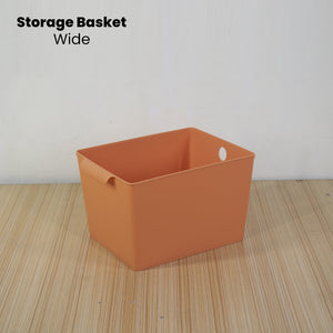 Locaupin Medium Multifunctional Sorting Storage Basket Organizer Box Space Saver Wardrobe Cabinet Drawer Type Shelf Set