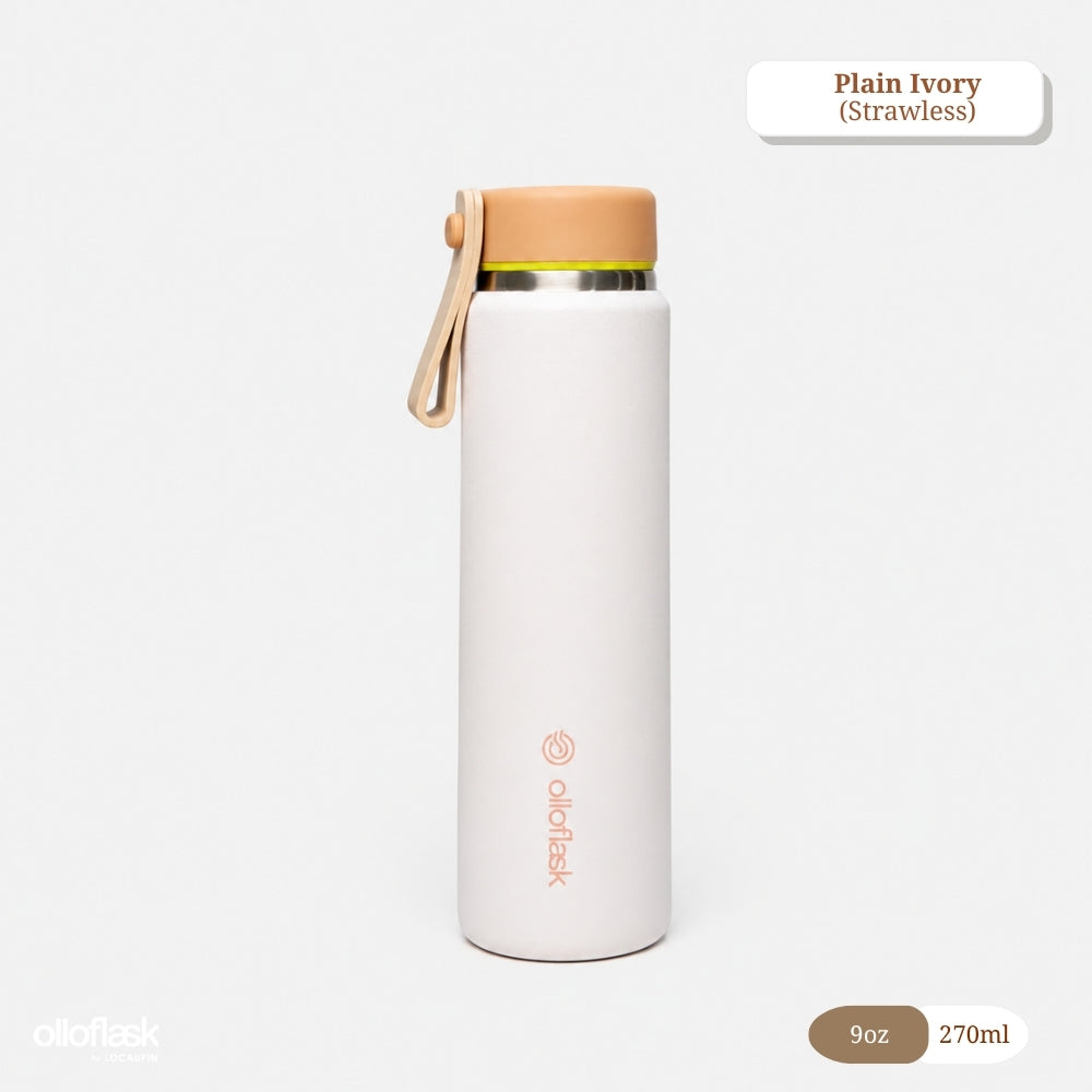 Locaupin MimiCup Series (6oz/9oz) Tumbler Sip & Strawless Insulated Vacuum Flask
