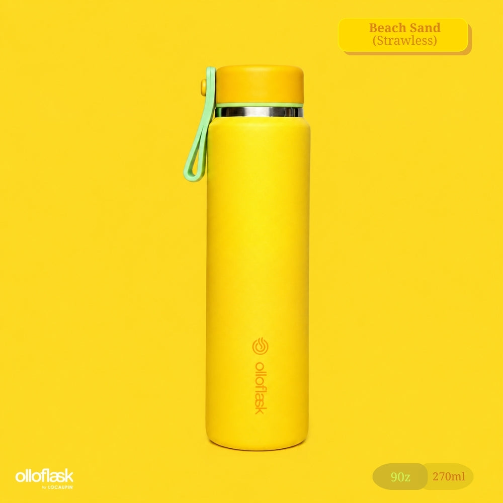 Locaupin MimiCup Series (6oz/9oz) Tumbler Sip & Strawless Insulated Vacuum Flask