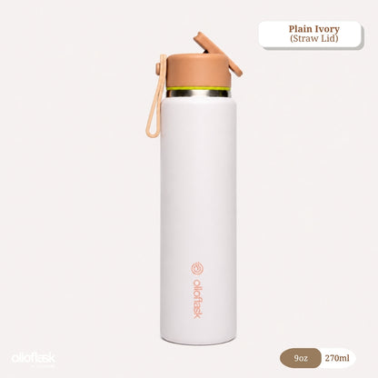 Locaupin MimiCup Series (6oz/9oz) Tumbler Sip & Strawless Insulated Vacuum Flask