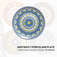 Load image into Gallery viewer, Locaupin Pattern Design Dinnerware Porcelain Dinner Plate Serving Dishes for Salad Pasta Dessert Microwave Oven Safe Pan
