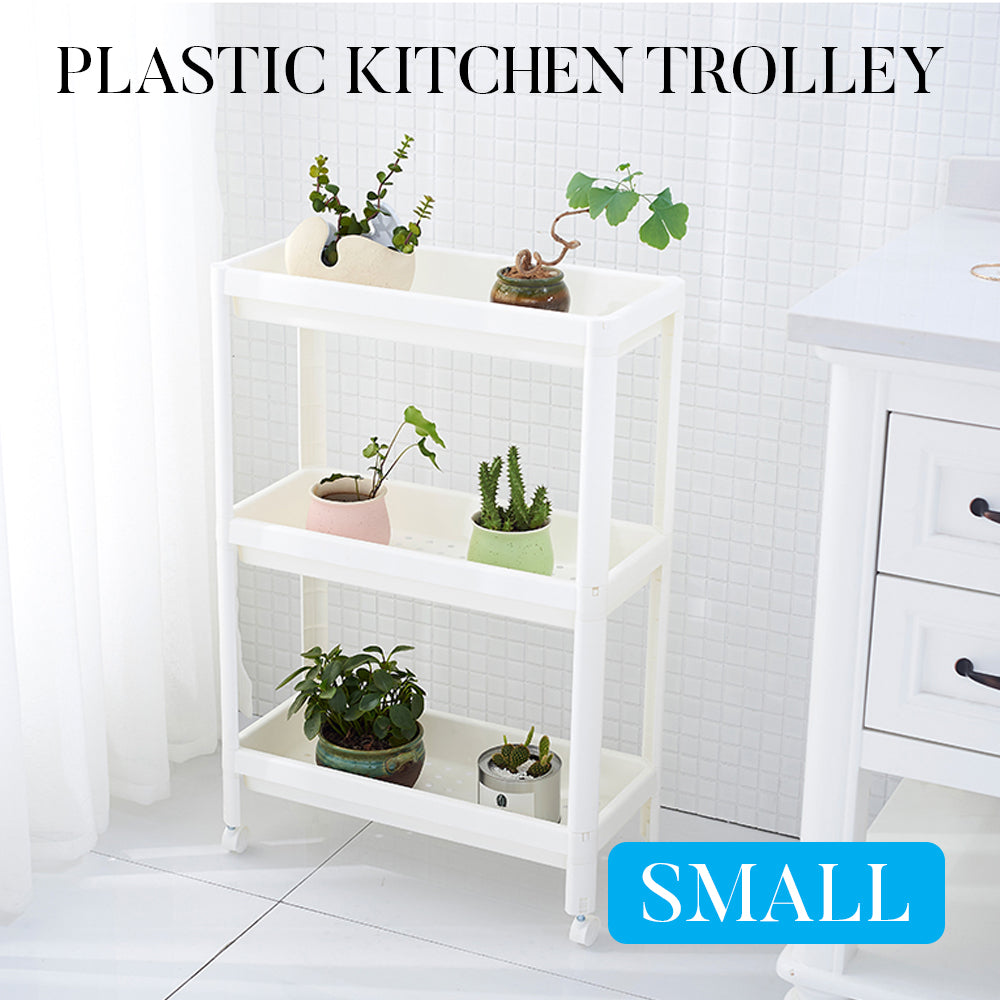 3-Layer Plastic Multifunctional Storage Rack Shelf Organizer