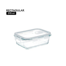 Load image into Gallery viewer, Locaupin Borosilicate Glass Lunch Box Meal Prep Container Leftover Food Storage Steam Release Valve Air Vent Locking Lid Kitchen Organizer
