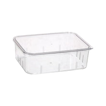 Load image into Gallery viewer, Locaupin Transparent Stackable Multipurpose Storage Organizer Kitchen Wardrobe Box with Removable Divider Sorting Container
