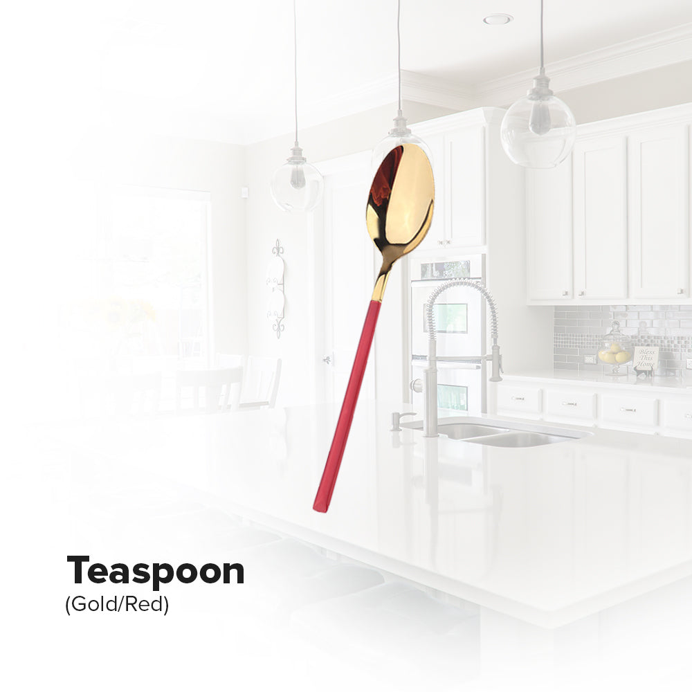 Locaupin Tableware Service Stainless Luxury Dining Cutlery Modern Spoon Fork Chopsticks Teaspoon Knife For Home Hotel Use