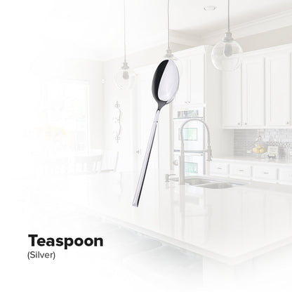 Locaupin Tableware Service Stainless Luxury Dining Cutlery Modern Spoon Fork Chopsticks Teaspoon Knife For Home Hotel Use