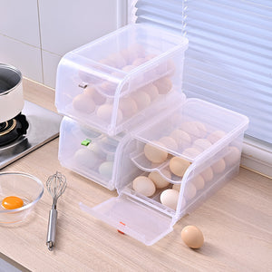 Egg Storage Container Box Drawer Design with Cover