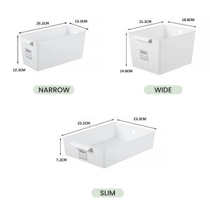 Locaupin Multifunctional Sorting Storage Basket Organizer Box Space Saver Wardrobe Cabinet Drawer Type Shelf Set