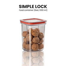 Load image into Gallery viewer, Locaupin Cereal and Dry Food Storage Canister Container Jar Kitchen Pantry Organizer Simple Press Lock Lid
