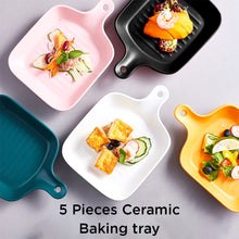 Load image into Gallery viewer, 5 in 1 Bakeware Square Ceramic Baking Pan
