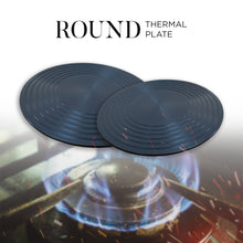 Load image into Gallery viewer, Locaupin Kitchen Round Aluminum Heat Diffuser Plate Heating Tool Gas Stovetop Flame Protection Anti-Slip Energy Saving
