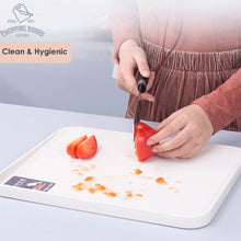 Load image into Gallery viewer, Locaupin Double Sided Chopping Board with Grinder Deep Juice Groove Stackable Cutting Food Ingredients Kitchen Serving Tray
