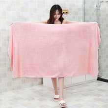 Load image into Gallery viewer, Locaupin Soft Drying Bath Towel Lightweight Bathroom Shower Body Wash Cloth Multipurpose Use for Travel Fitness Spa
