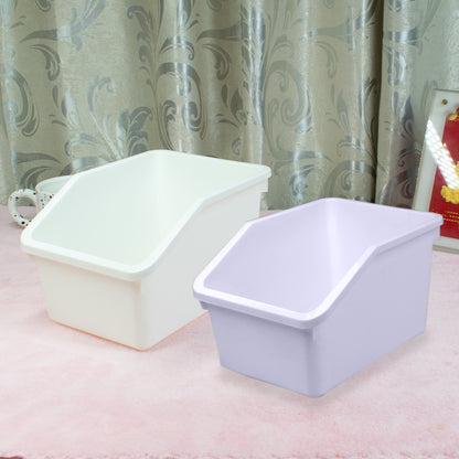 Locaupin Household Sorting Bin Organizer Home Various Tool Shelf Storage Basket Container For Bathroom Office Bedroom Toys