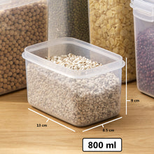Load image into Gallery viewer, Dry Food Storage Containers Leak Proof Silicon Sealing Lock Lid Multipurpose Grain Powder Cereal Canister Jar
