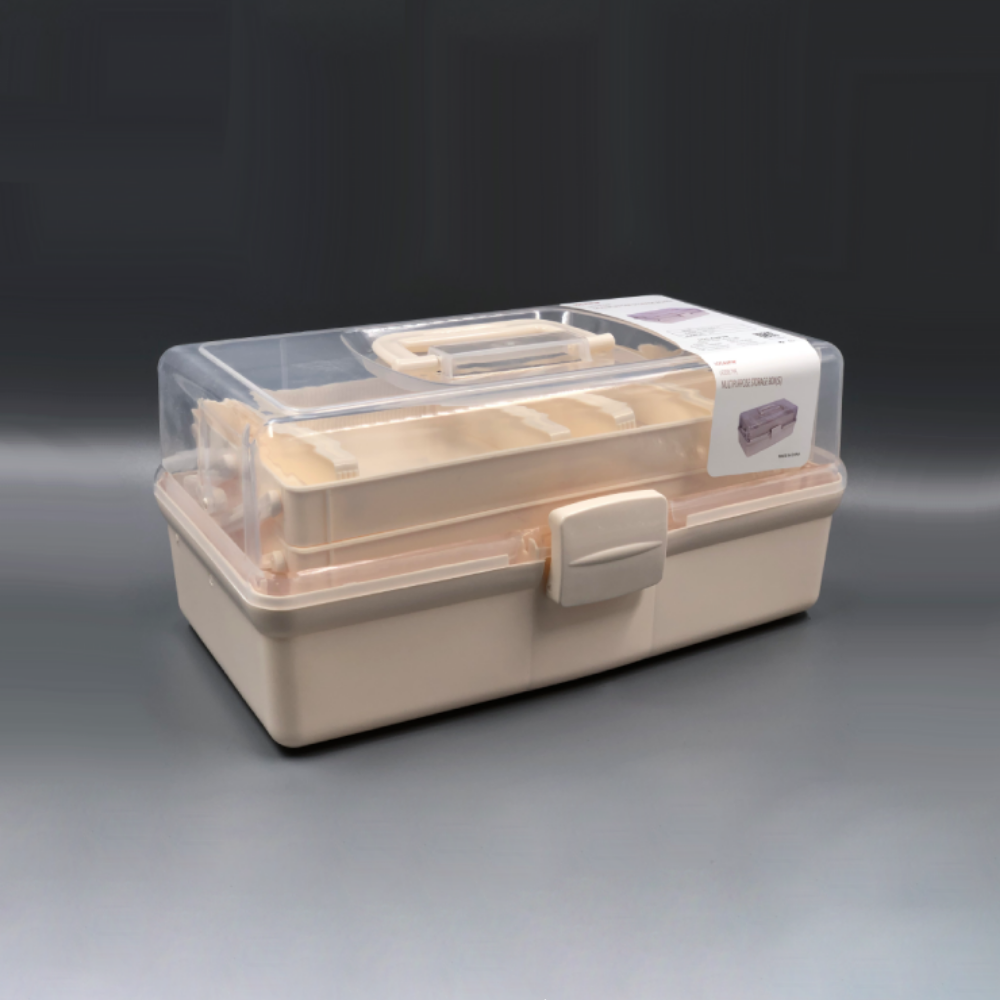 Locaupin 3 Layer Medicine Box Medical Equipment Storage Multipurpose C ...