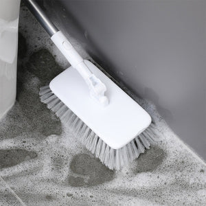 Toilet Floor Cleaning Tool Long Extendable Handle Brush