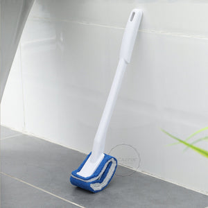 Toilet Brush Long Handle Wall Hanging (with Free Extra Brush Head for Replacement)
