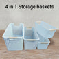 4 in 1 Storage Basket Bins