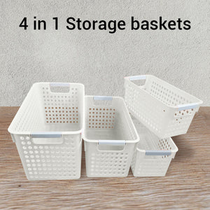 4 in 1 Storage Basket Bins
