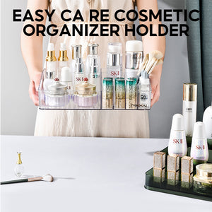 Locaupin Clear Multilayer Cosmetic Display Organizer Skincare Storage Case Vanity Countertop Perfume Lotion Stand Holder