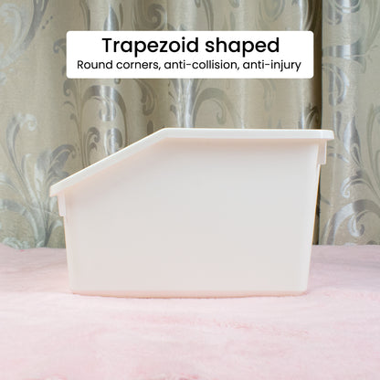 Locaupin Household Sorting Bin Organizer Home Various Tool Shelf Storage Basket Container For Bathroom Office Bedroom Toys