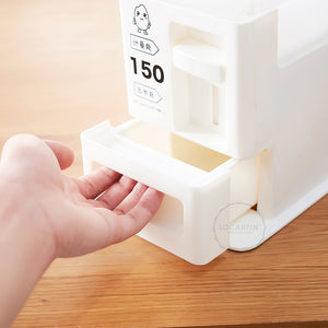 Rice Dispenser with Measuring Cup