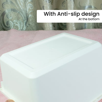 Locaupin Household Sorting Bin Organizer Home Various Tool Shelf Storage Basket Container For Bathroom Office Bedroom Toys
