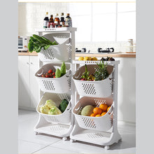 Load image into Gallery viewer, Fruits &amp; Vegetables Kitchen Accessories Shelf Storage Organizer
