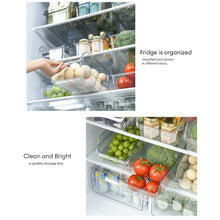 Load image into Gallery viewer, Locaupin Easy Access Fridge Organizer Multipurpose Can Bottle Fruit Vegetable Storage Kitchen Food Pantry Countertop Bin
