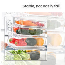 Load image into Gallery viewer, Locaupin 4in1 Kitchen Food Keeper Refrigerator Organizer Fridge Container Bin Pantry Cabinet Fruits &amp; Vegetable Storage Basket with Lid
