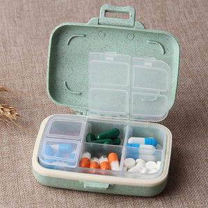 Locaupin Medicine Case Organizer 6 Compartments