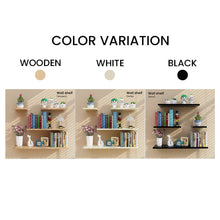 Load image into Gallery viewer, Locaupin Multifunctional Wall Mounted Ledge Floating Shelf Photo Frame Bookshelves Decoration Living Room Display Storage Board
